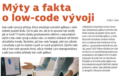 Článek Mýty a fakta o low-code